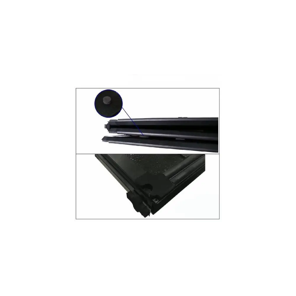 Hard Trifold Tonneau Cover - Black - BLKHTF-TO22